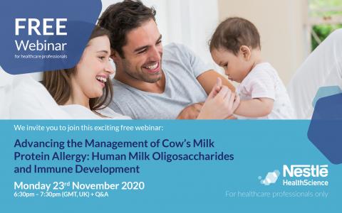 Management Of Cows Milk Allergy Free Webinar