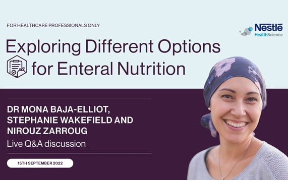 Q&A session for "Exploring Different Options for Enteral Nutrition" webinar