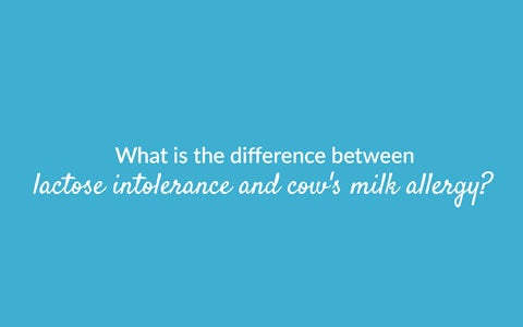 The Difference Between Lactose Intolerance And Milk Allergy Banner